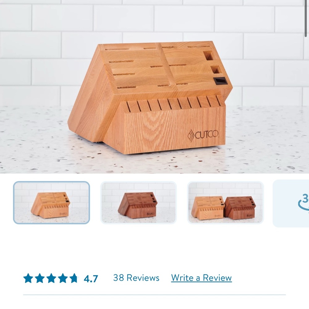 Cutco Knife block